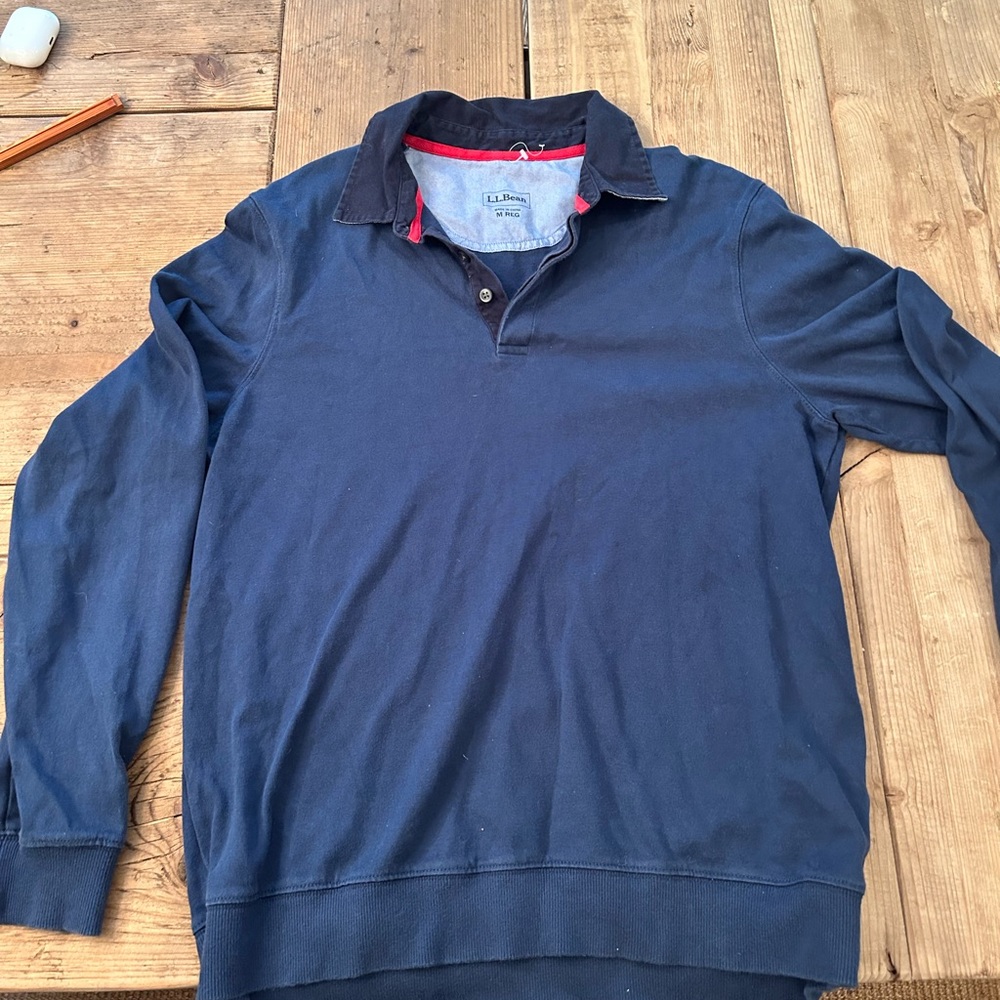 ll bean flannel t shirt long sleeve